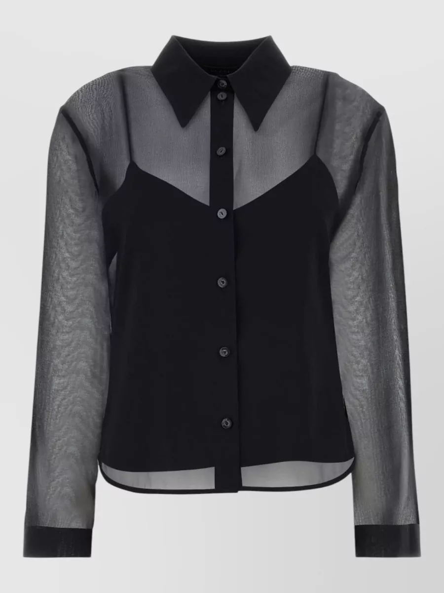 Gucci silk chiffon regular-fit shirt