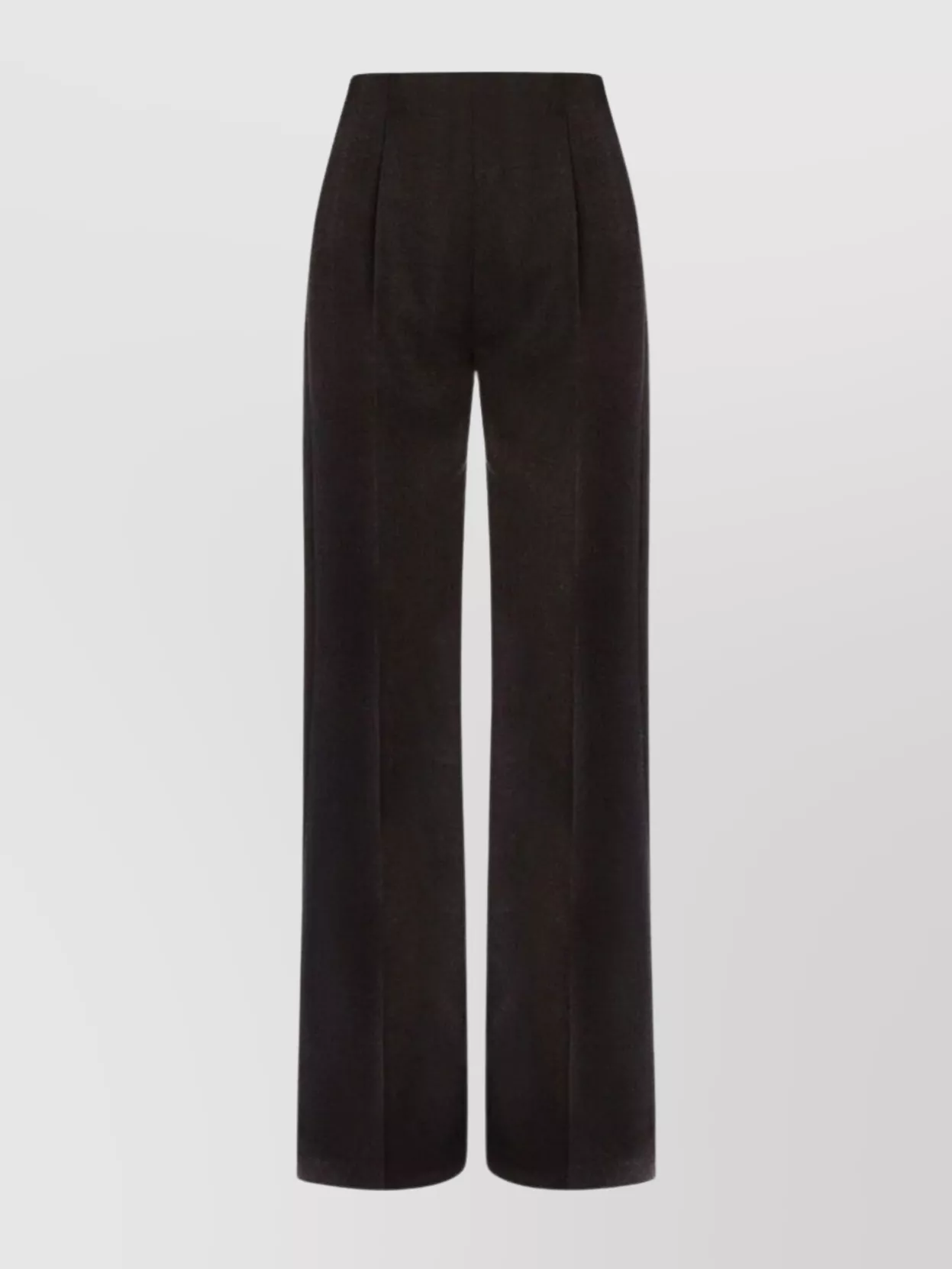 Alberta Ferretti High waist wide leg trousers with pockets