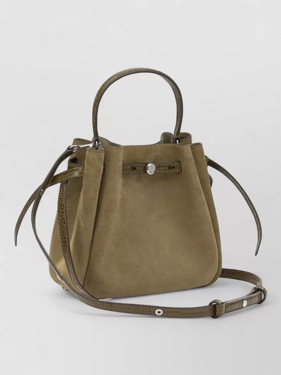 Tory Burch Romy Suede Bucket Bag