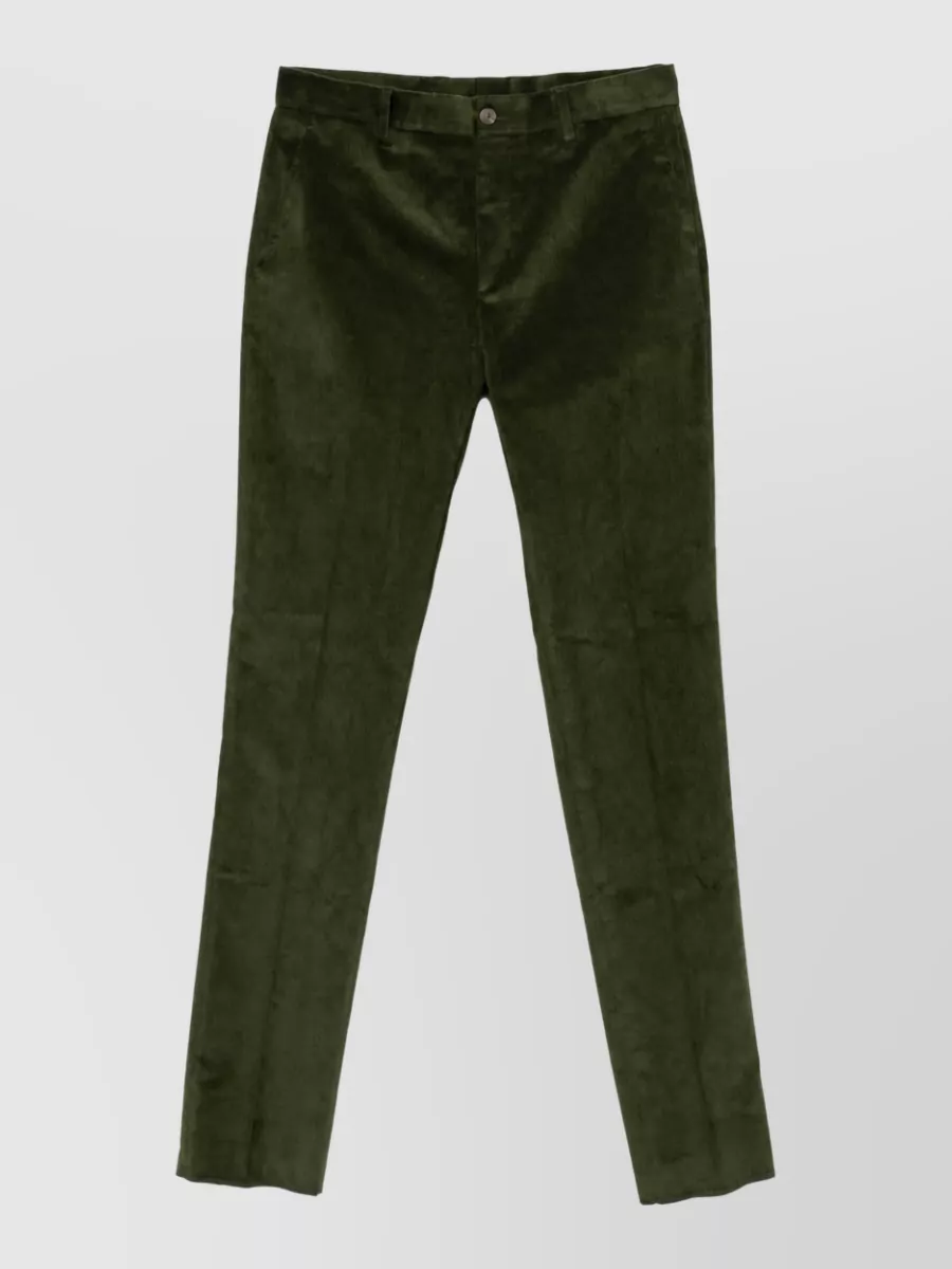 Etro cotton tapered trousers