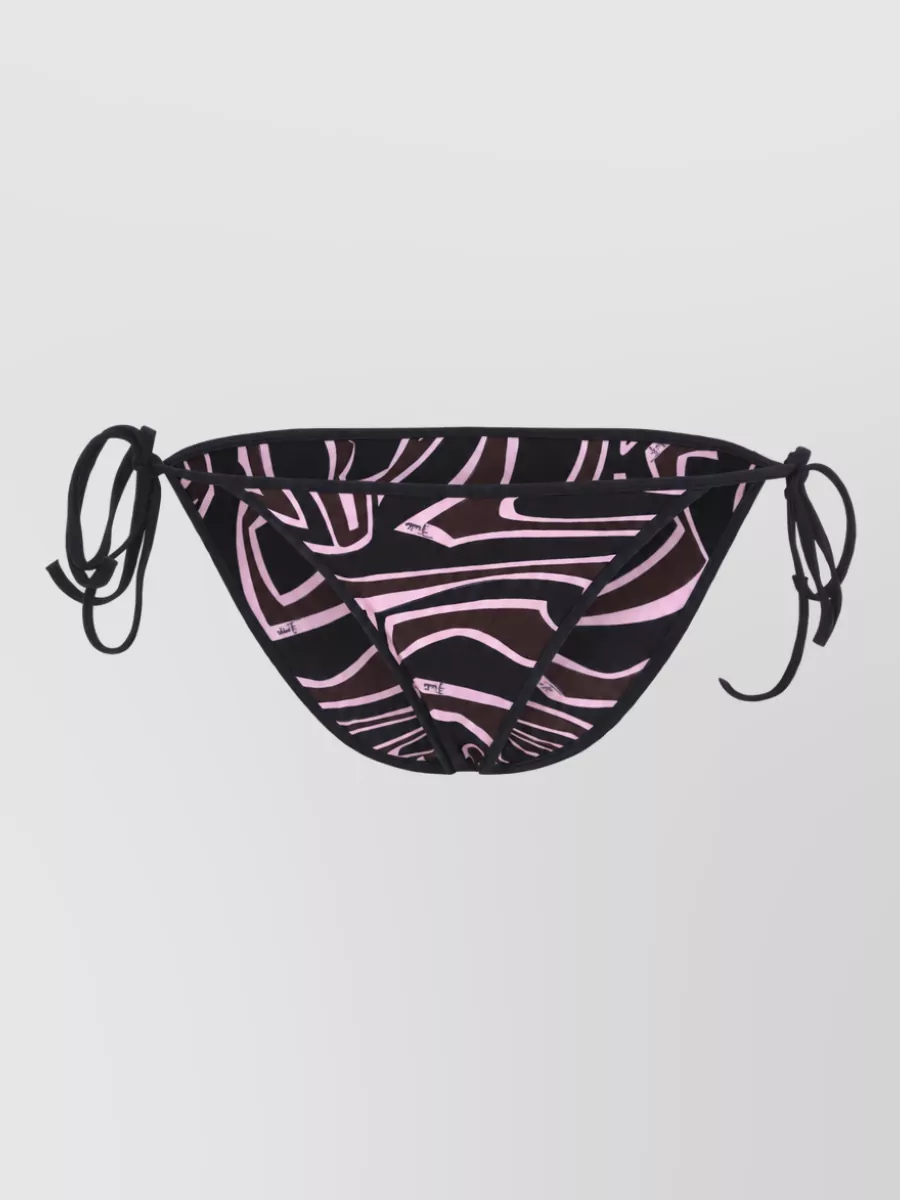 Pucci printed low-rise tie-side bikini briefs