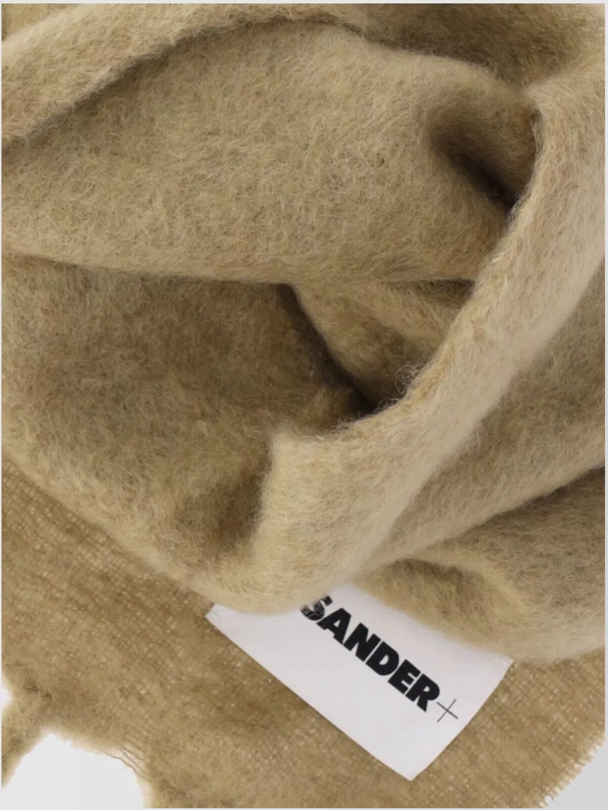 Jil Sander Fringed Scarf Soft Texture