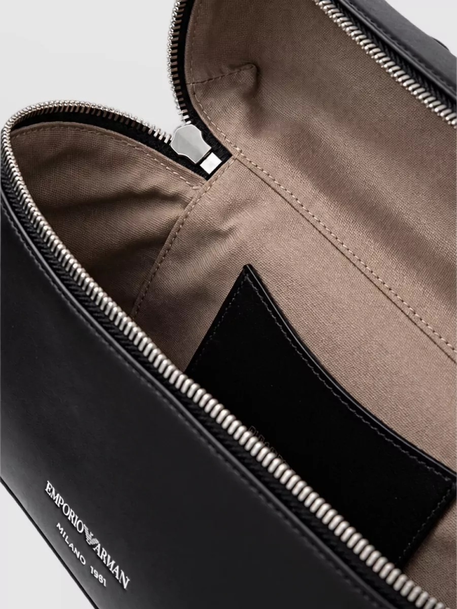 Emporio Armani Leather Vanity Case