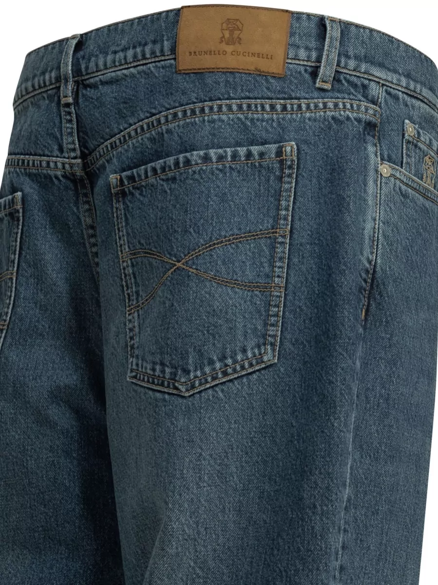 Brunello Cucinelli Straight-Leg Denim Jeans