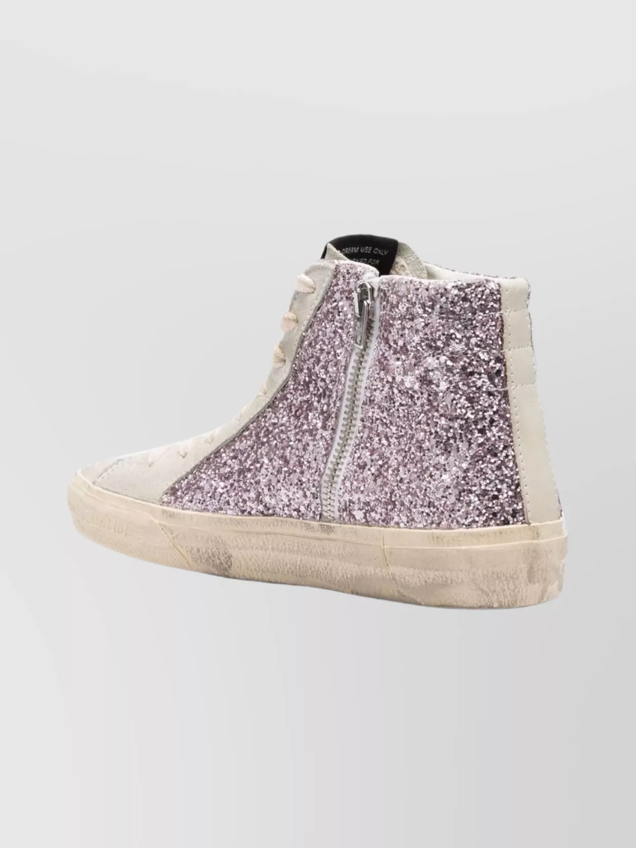 Golden Goose Sparkling Low Top Sneakers With Star Patch In Multi