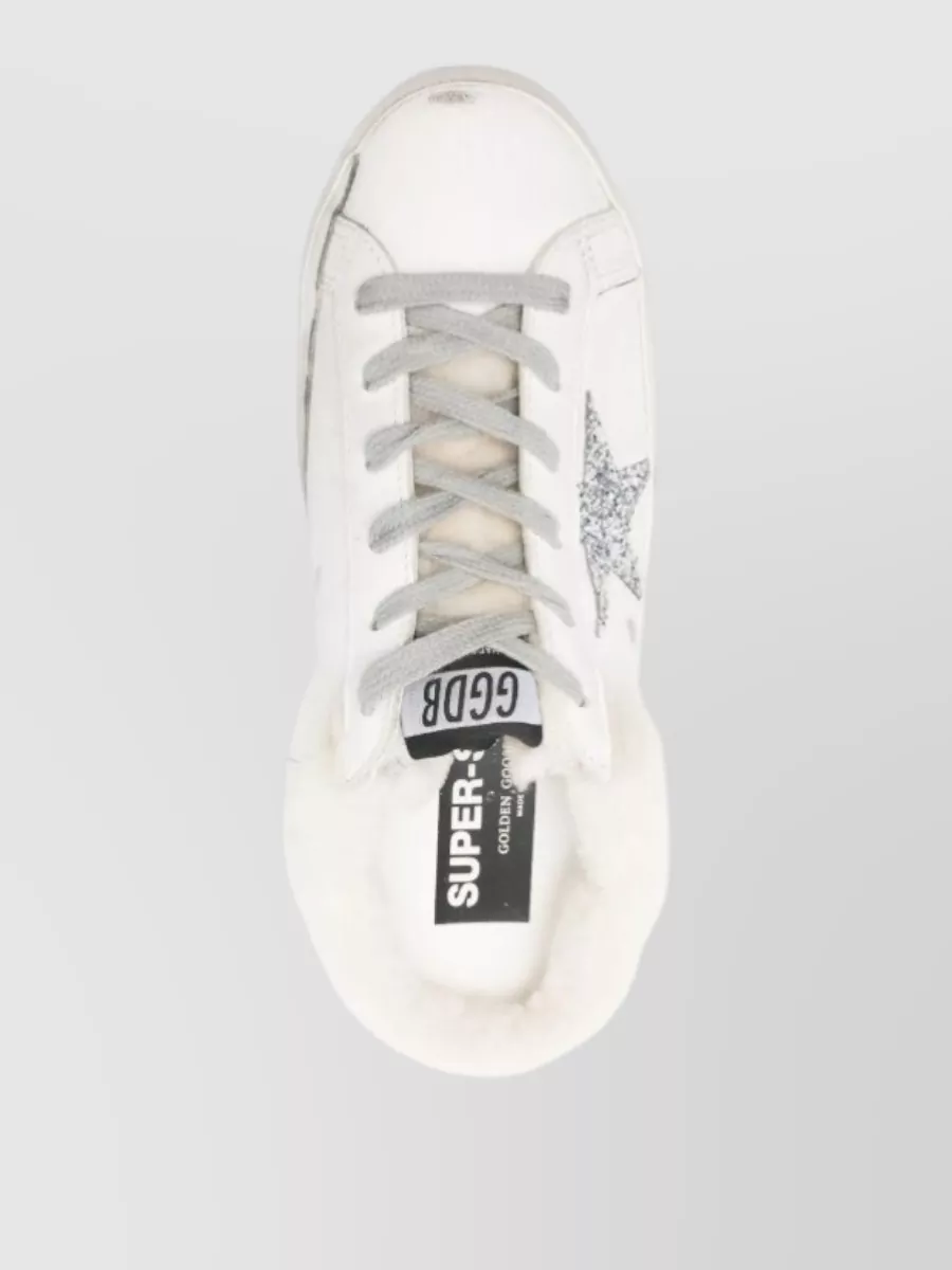 Golden Goose Leather Low-Top Sneakers