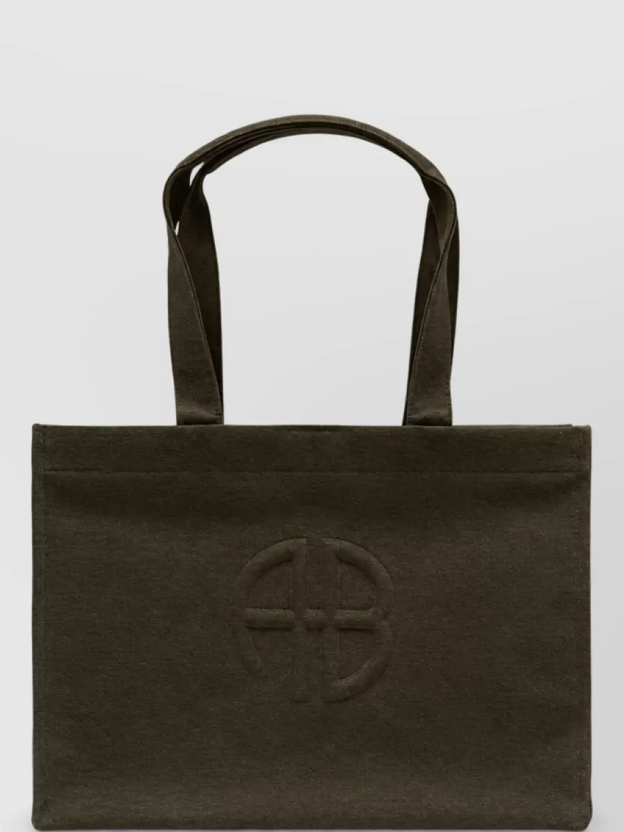Anine Bing cotton tote bag