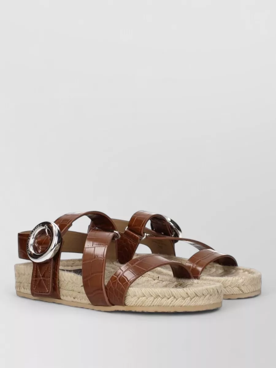 Stella Mccartney Leather Flat Sandals