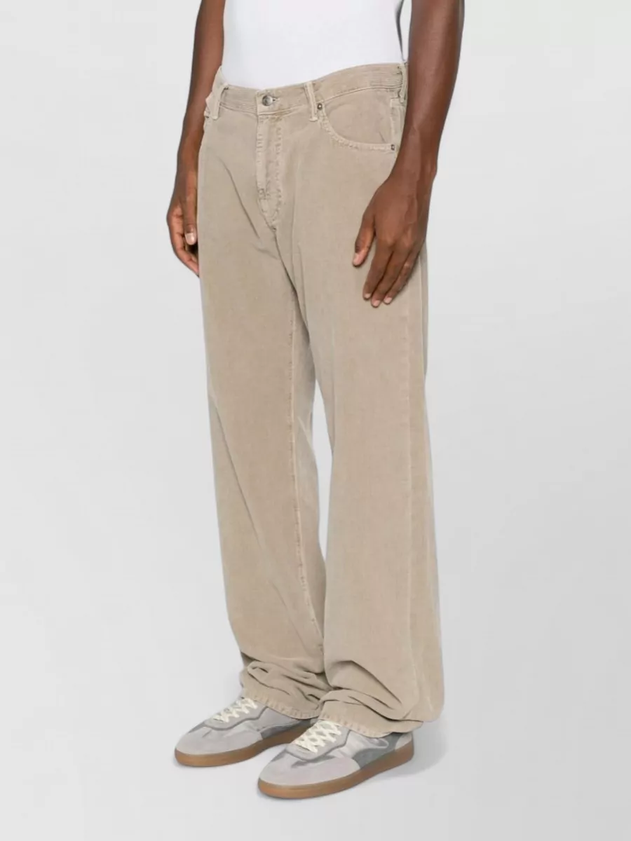 Emporio Armani Corduroy Wide Leg Jeans