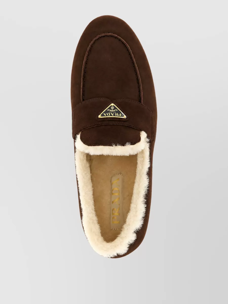 Prada Suede Slippers
