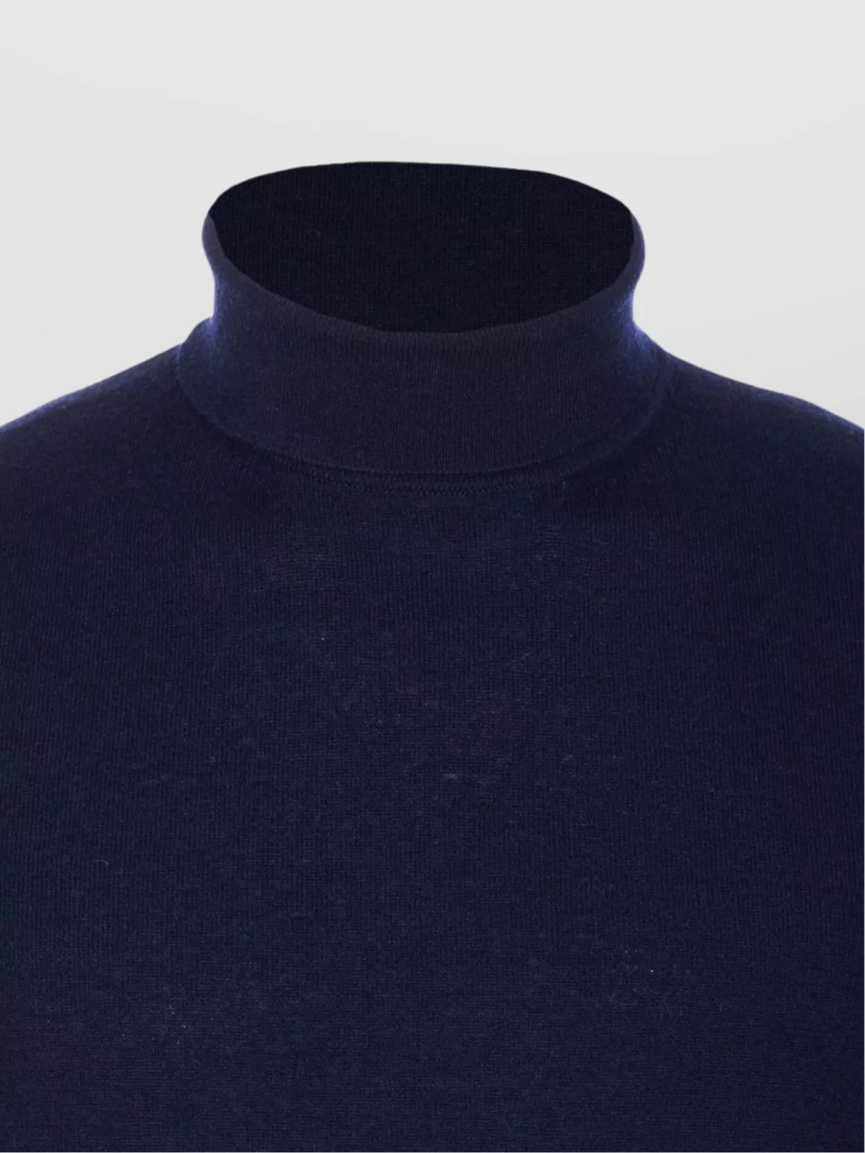 Gucci High Neck Long Sleeve Sweater With Trim