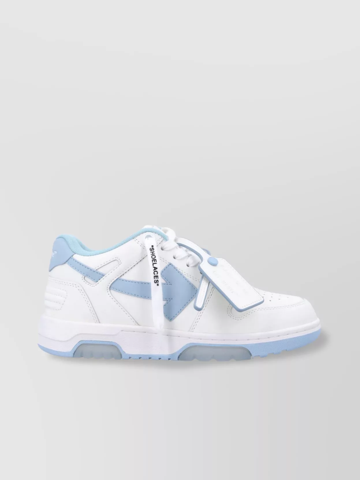 Off-white Arrow Toe Leather Sneakers