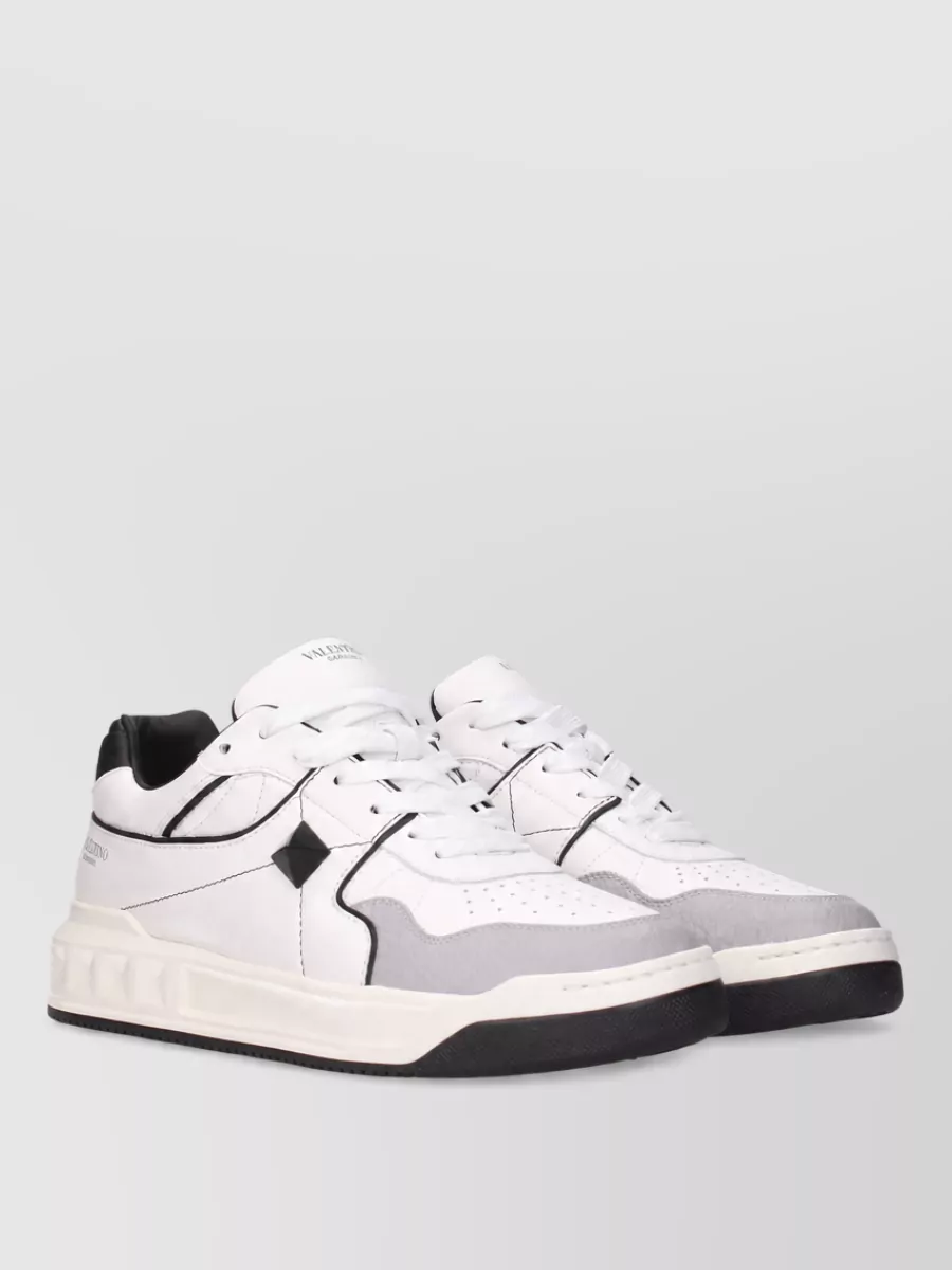 Valentino Garavani Leather Low-Top Sneakers