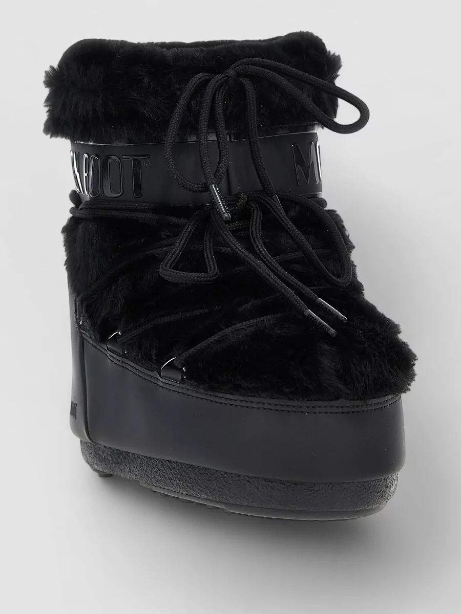 Moon Boot faux fur ankle boots