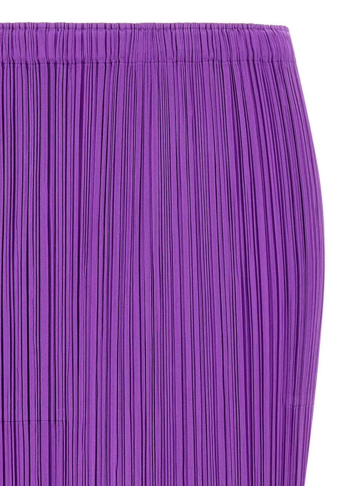 Pleats Please Issey Miyake August Midi Skirt Elastic Waistband