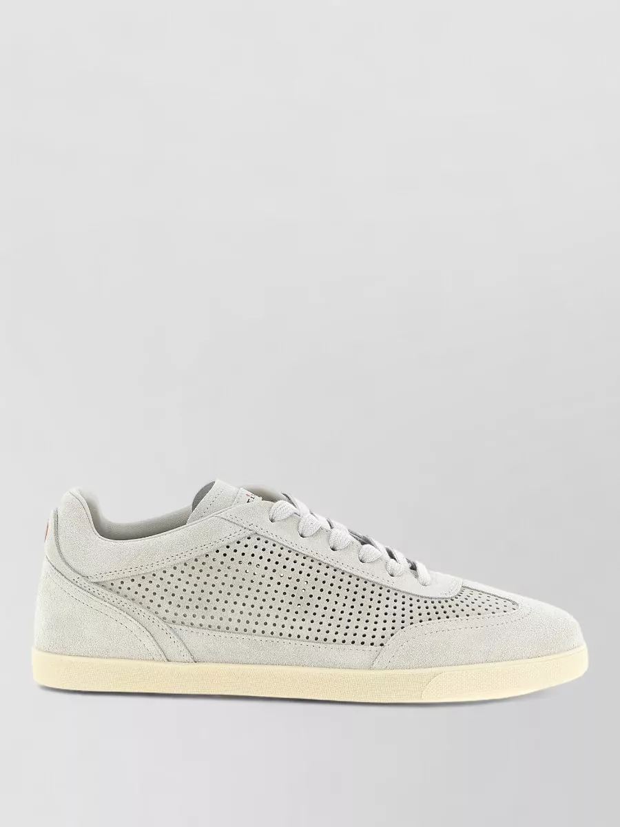Kiton suede low-top sneakers