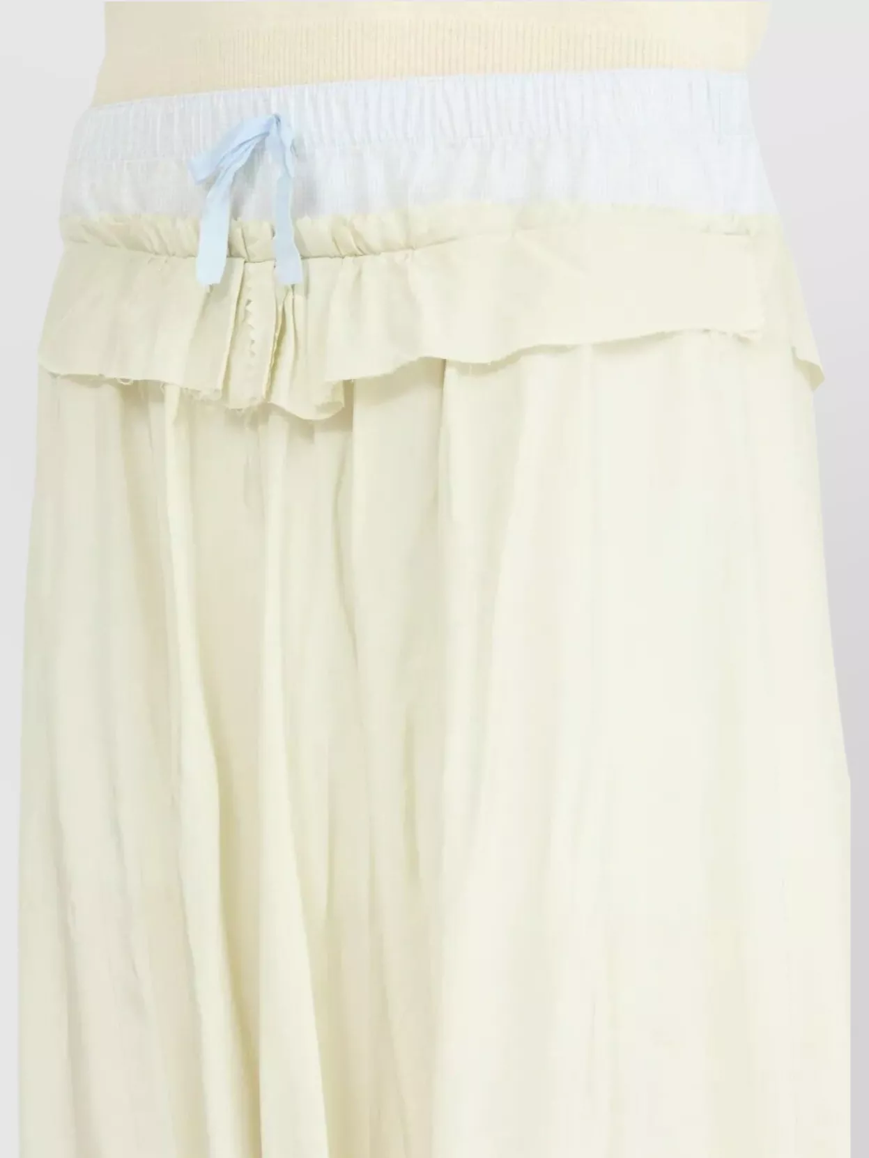 Maison Margiela Beige Aloe Anonymity Of The Lining Skirt In Neutral