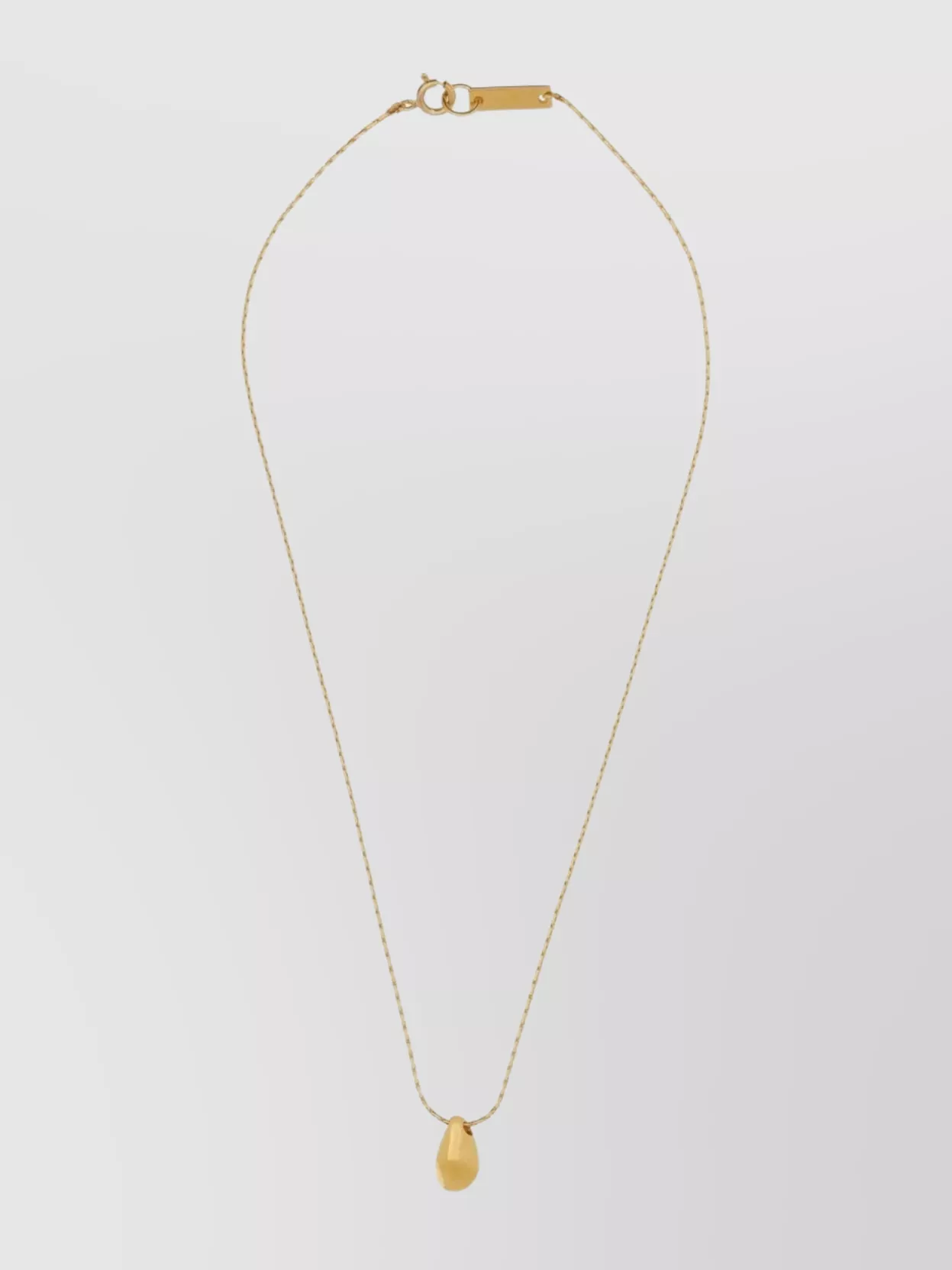 Isabel Marant Chain Necklace Featuring Pendant Detail