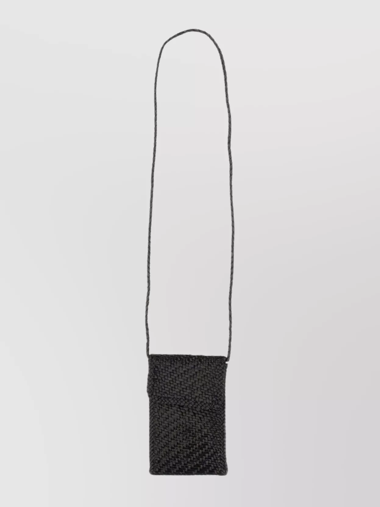 Dragon Diffusion Leather Crossbody Bag Woven Strap