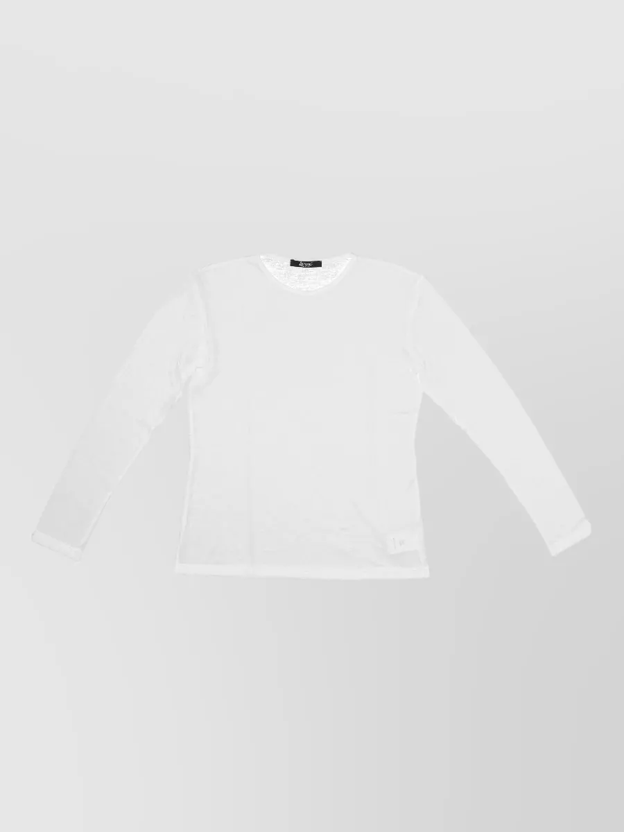 La Rose Ribbed Long-Sleeve T-Shirt