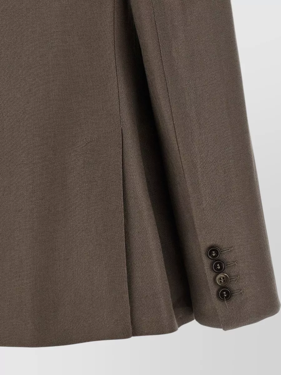 Peserico Linen Double-Breasted Blazer