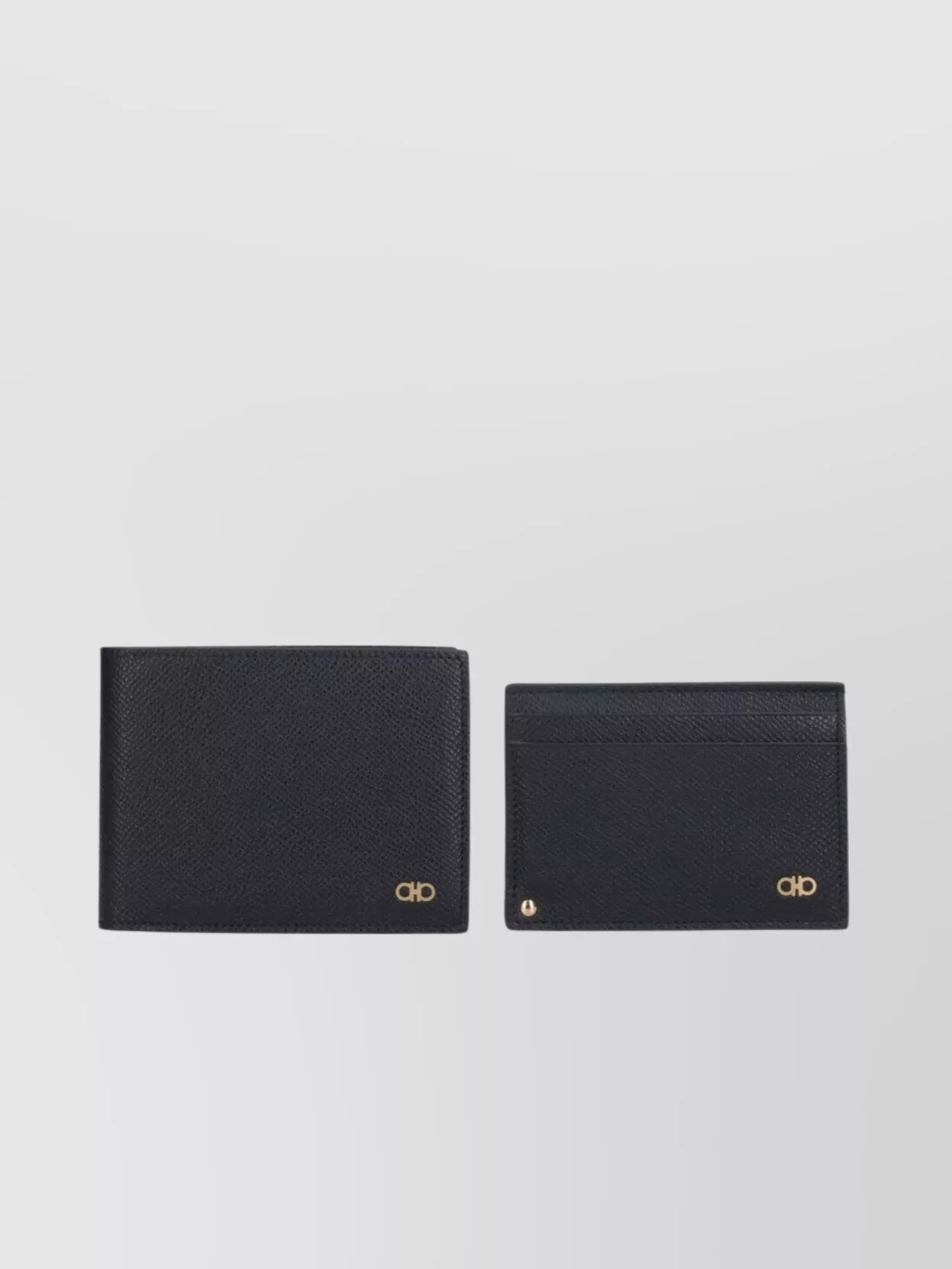 Ferragamo Slim Textured Compact Wallets