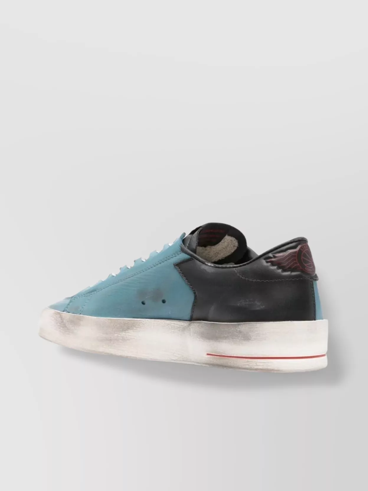 Golden Goose Deluxe Brand Men Stardan Under Net Star Low-top Leather Sneakers In Multi