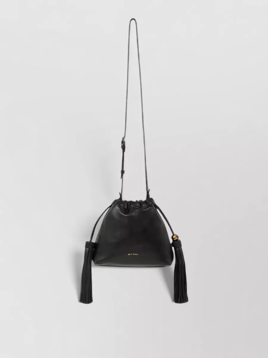 Etro mini lamb leather bucket bag