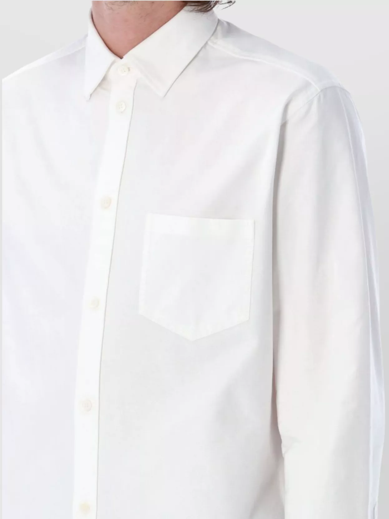 Golden Goose Regular Cotton Shirt Oxford Fabric