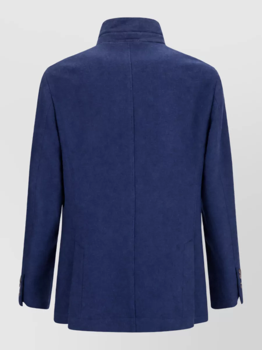 Brunello Cucinelli Cashmere Single-Breasted Full-Length Coat