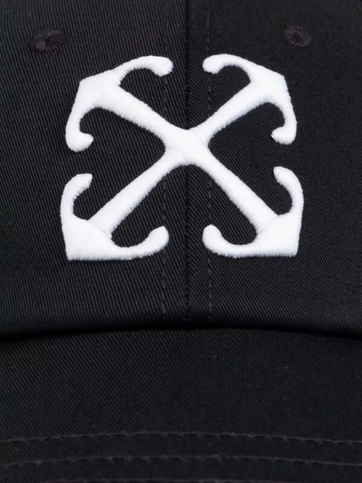Shop Off-white Arrow Drill-embroidered Baseball Cap