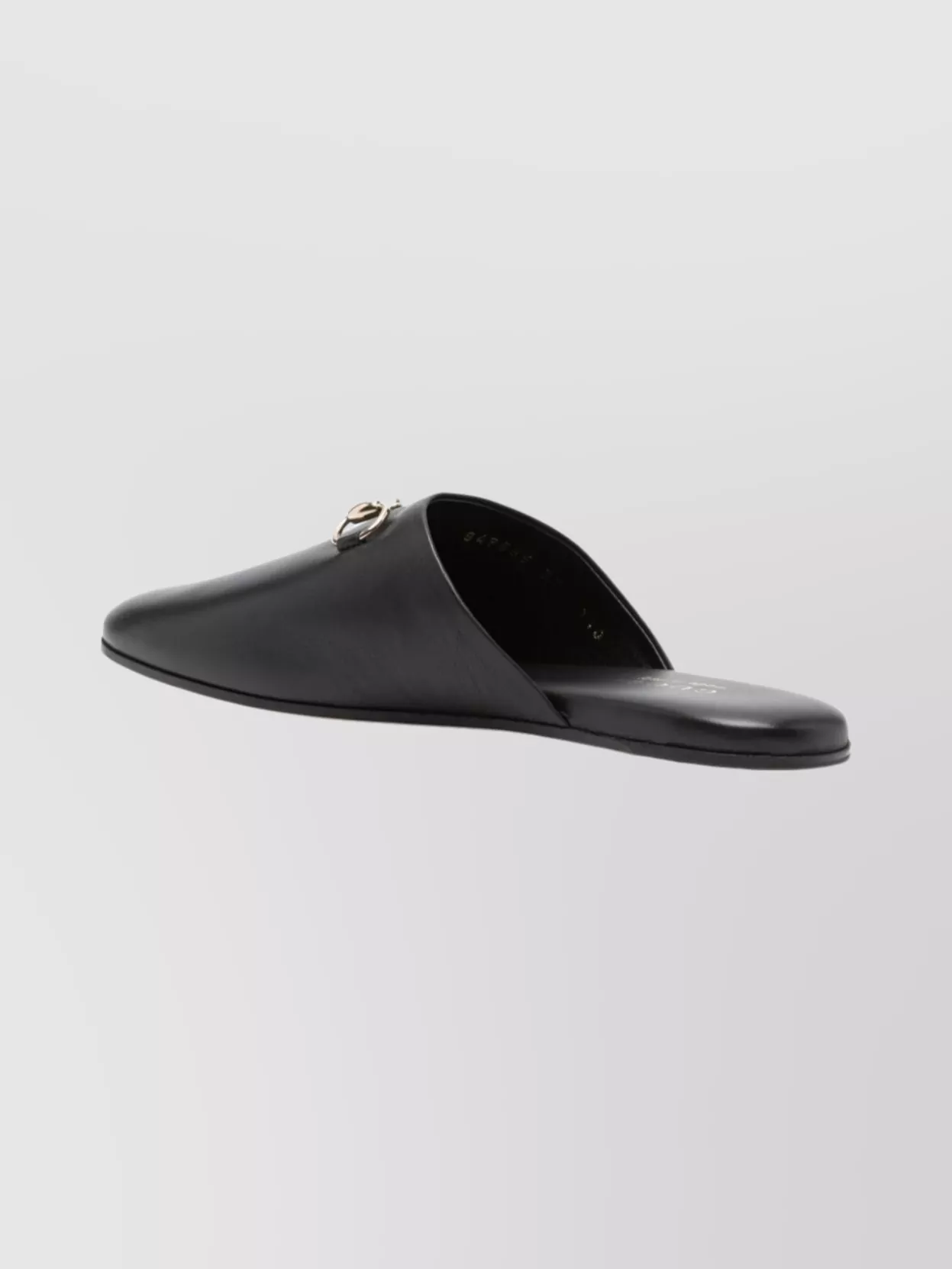 Gucci Pointed Toe Slippers Horsebit Detail