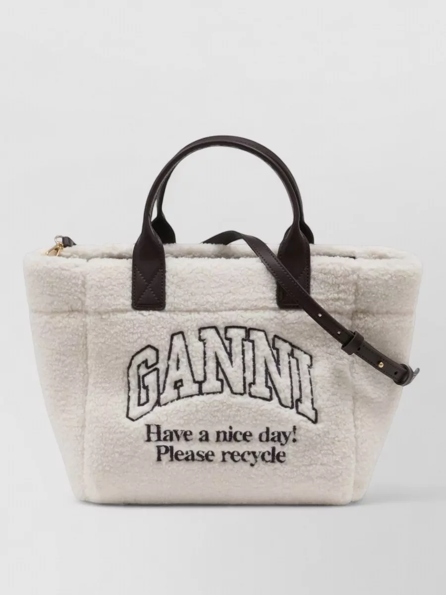 Ganni Small synthetic shoulder bag