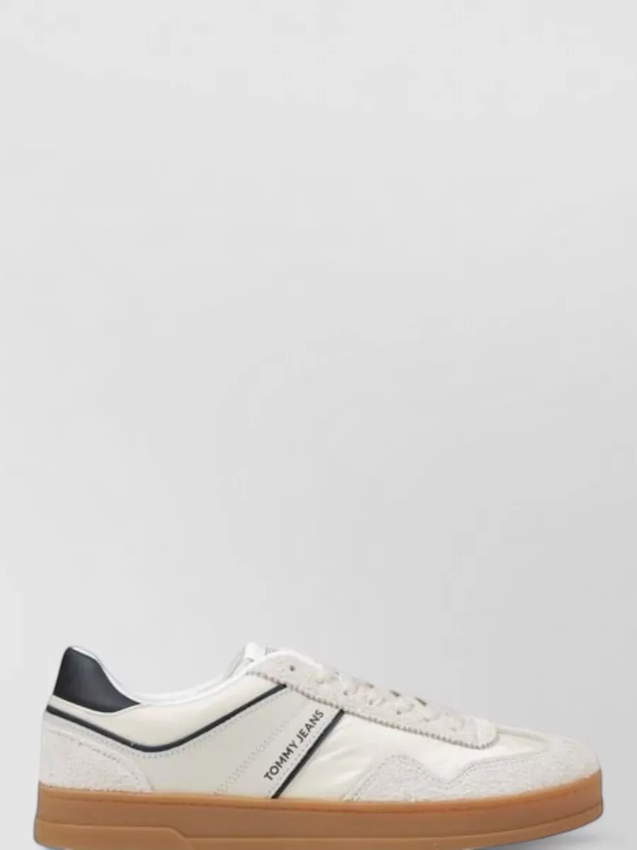Tommy Hilfiger Leather Lace-Up Sneakers