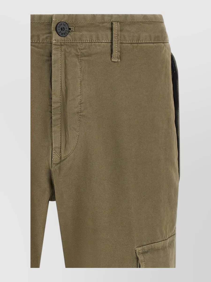 Stone Island cotton cargo pants