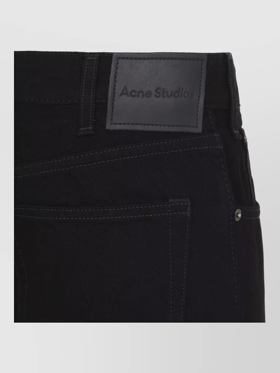 Acne Studios Denim Slim Straight-Leg Jeans