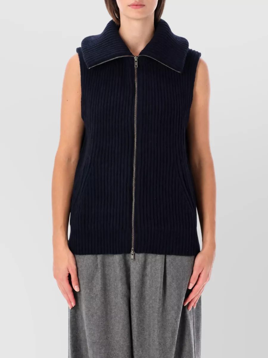 Soeur Merino wool knit vest