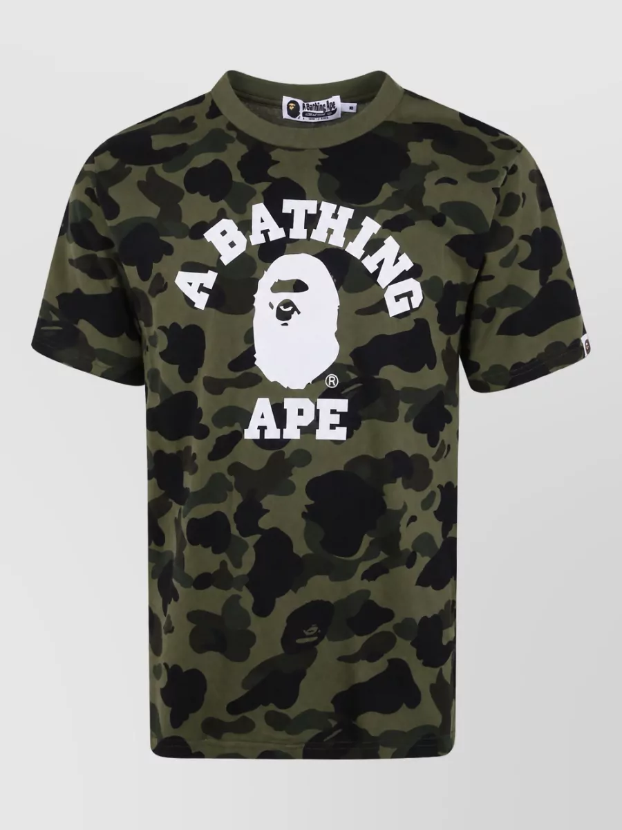 Bape Camouflage Cotton T-Shirt