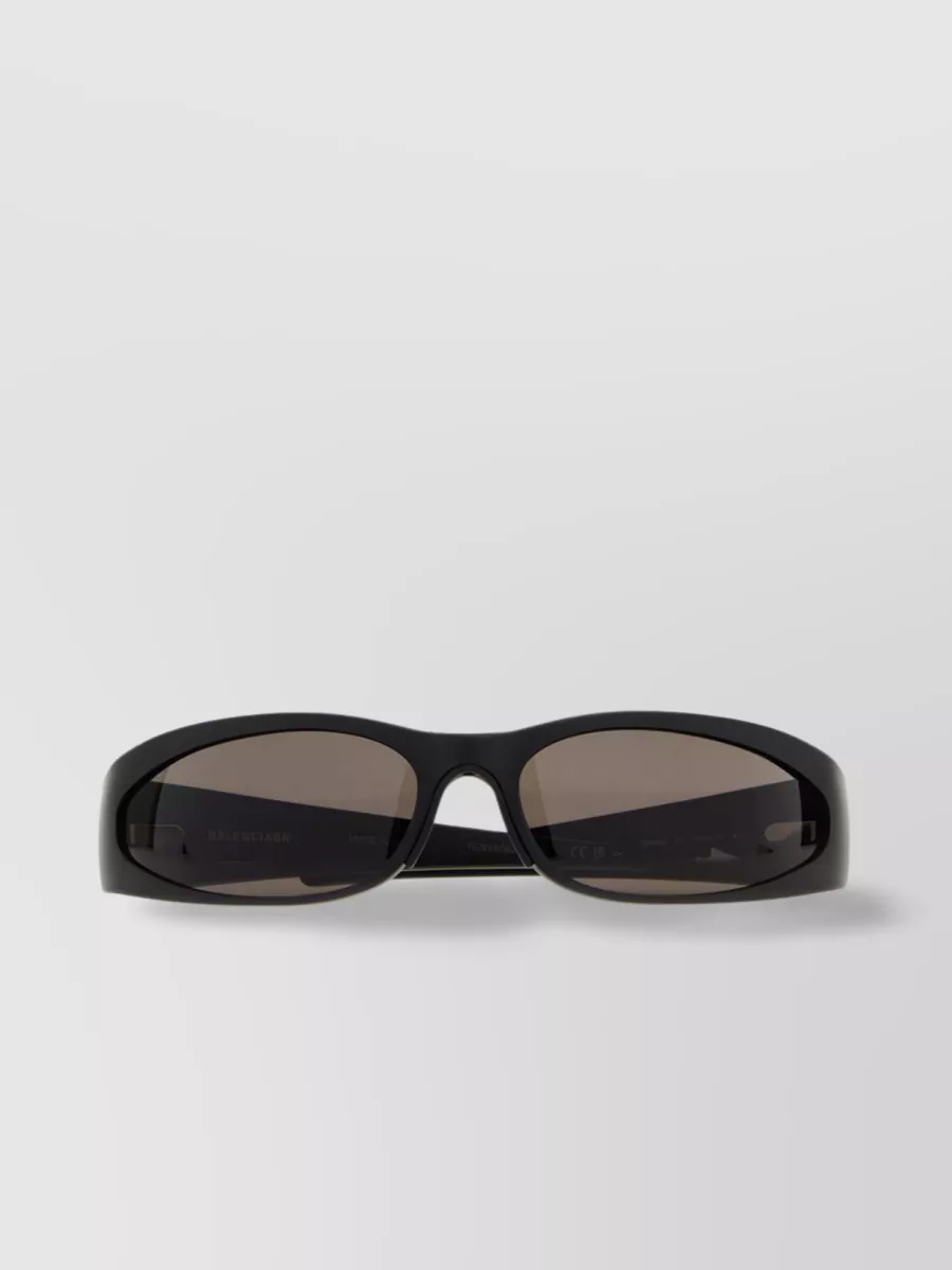 Shop Balenciaga Xpander 2.0 Sunglasses With Reverse Design In Black