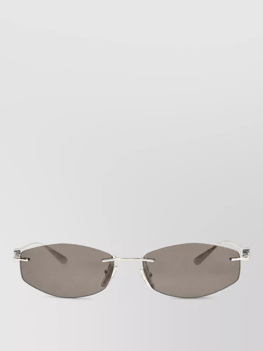 Balenciaga geometric oval sunglasses