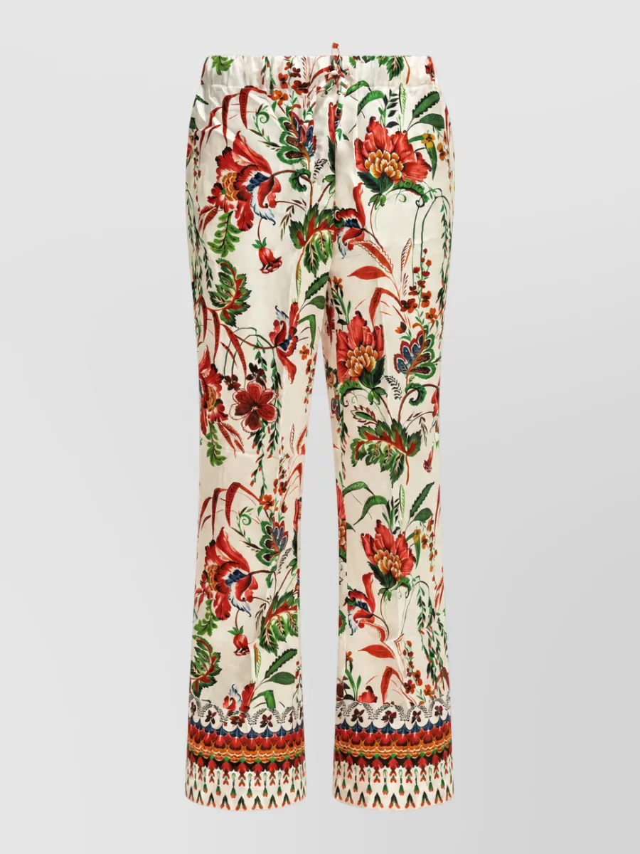 Samantha Sung silk wide-leg trousers