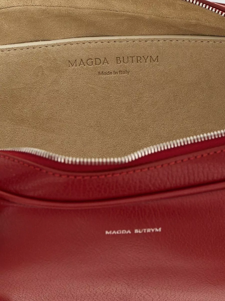 Magda Butrym Rose Leather Shoulder Bag