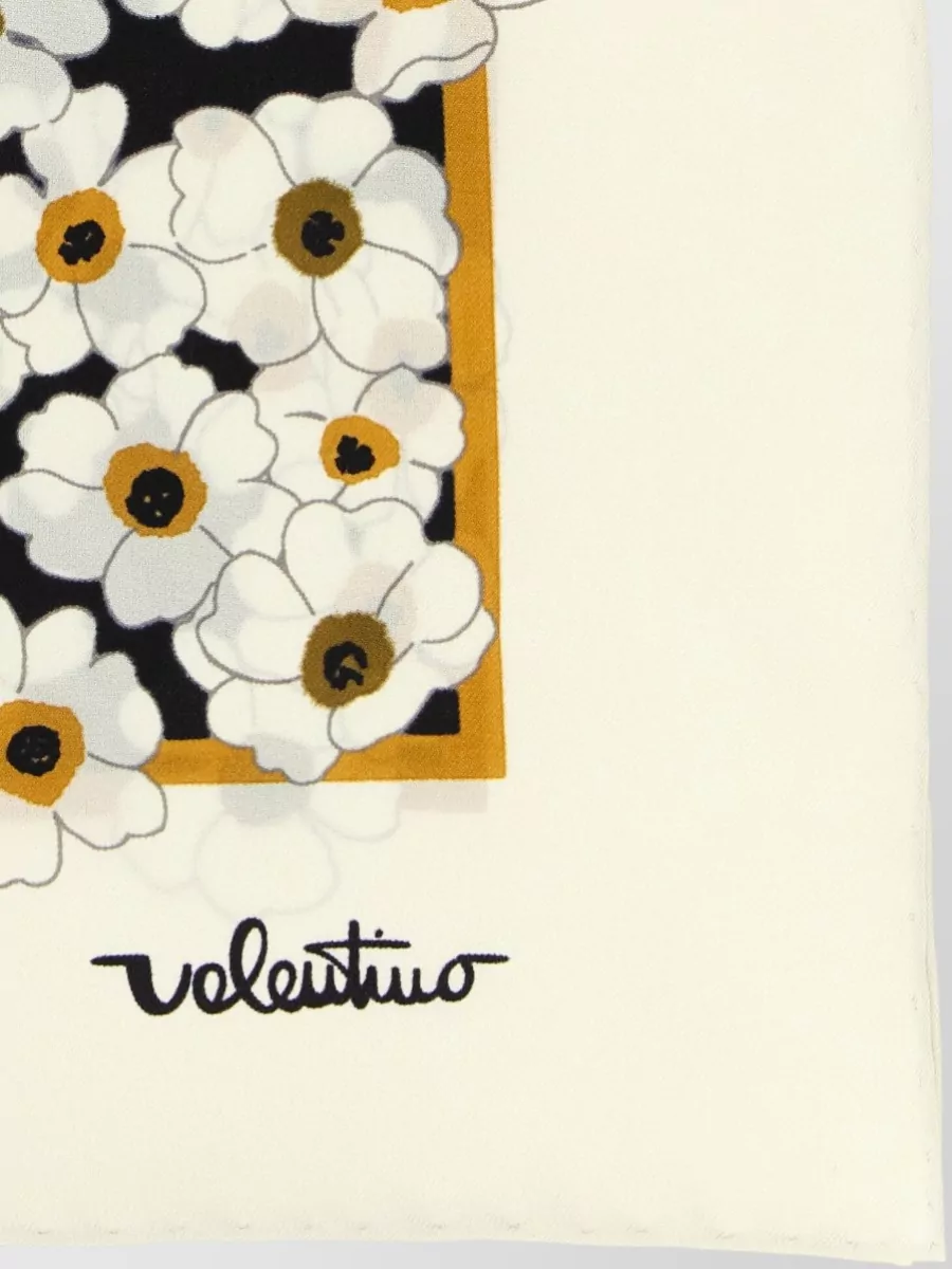 Valentino Garavani Valentino Floral Shawls Scarf Lightweight Rectangle