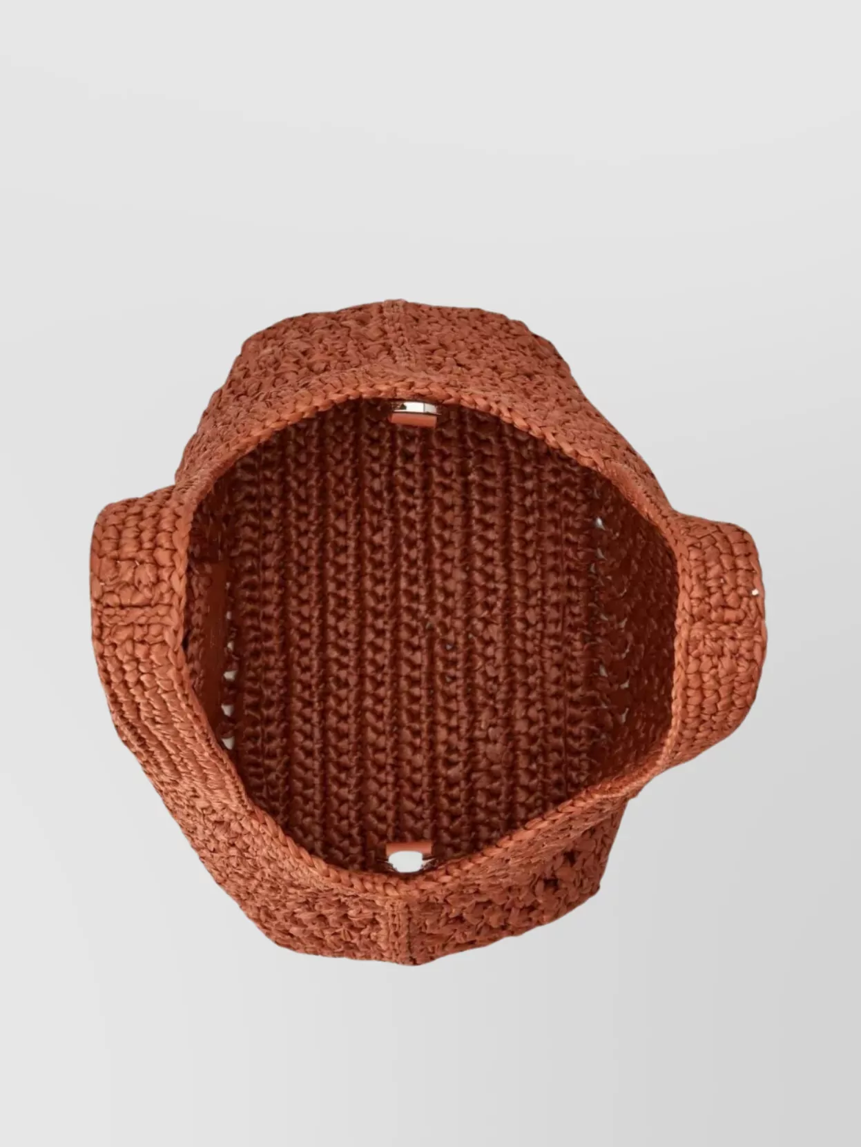 Tod's Raffia And Leather Mini Tote Bag