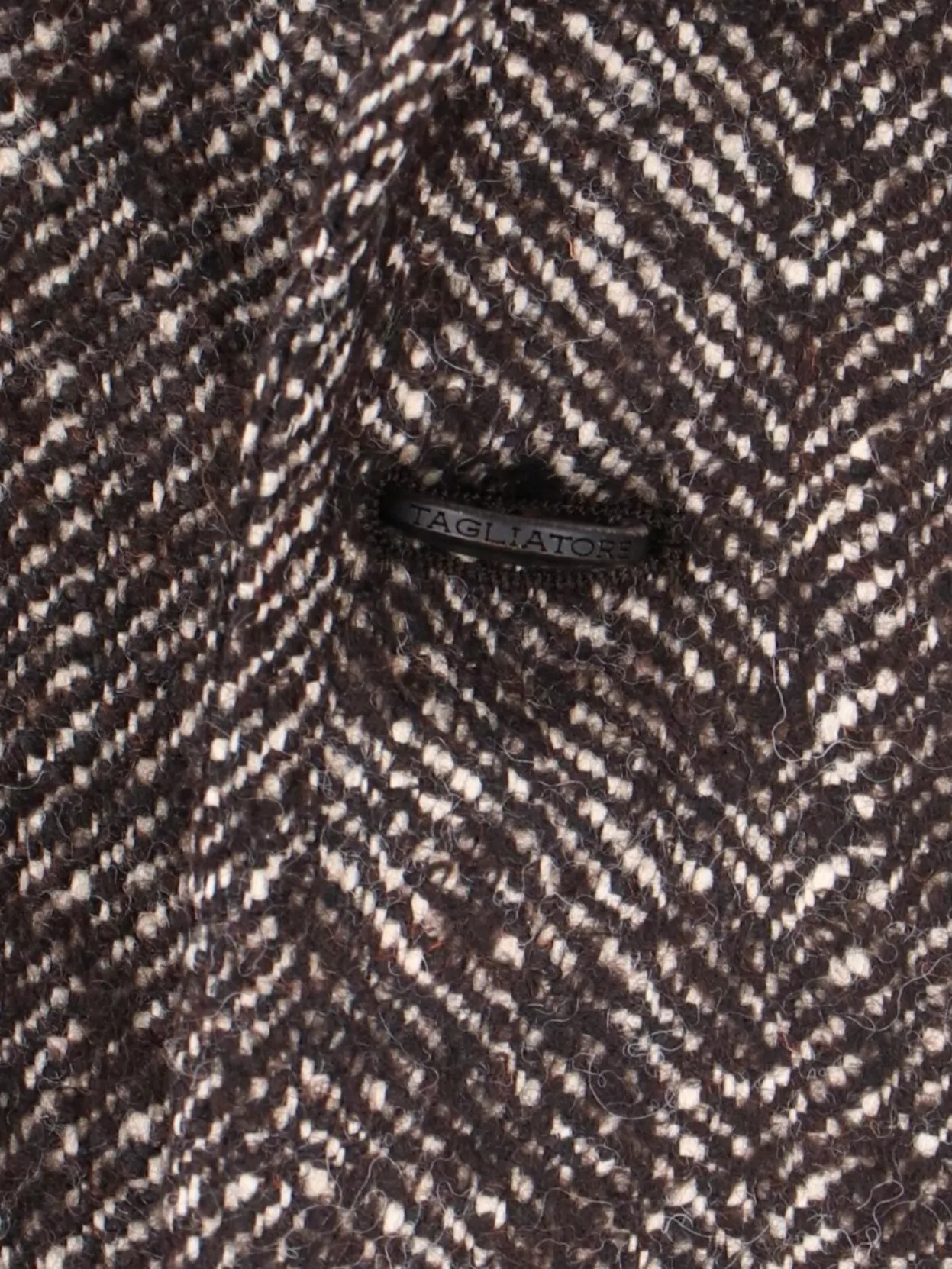 Tagliatore Long Length Double-Breasted Notch Lapel Jacket
