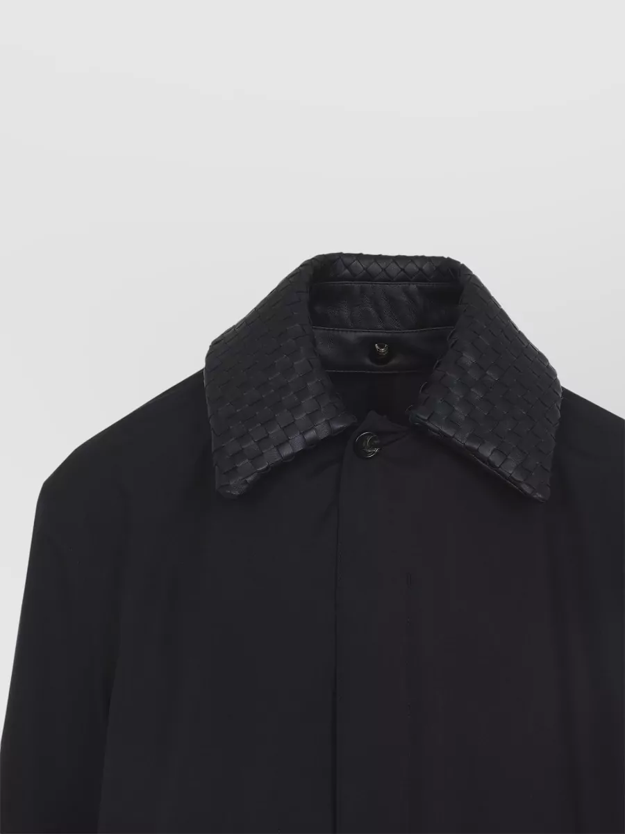 Bottega Veneta Wool Silk Trench Coat
