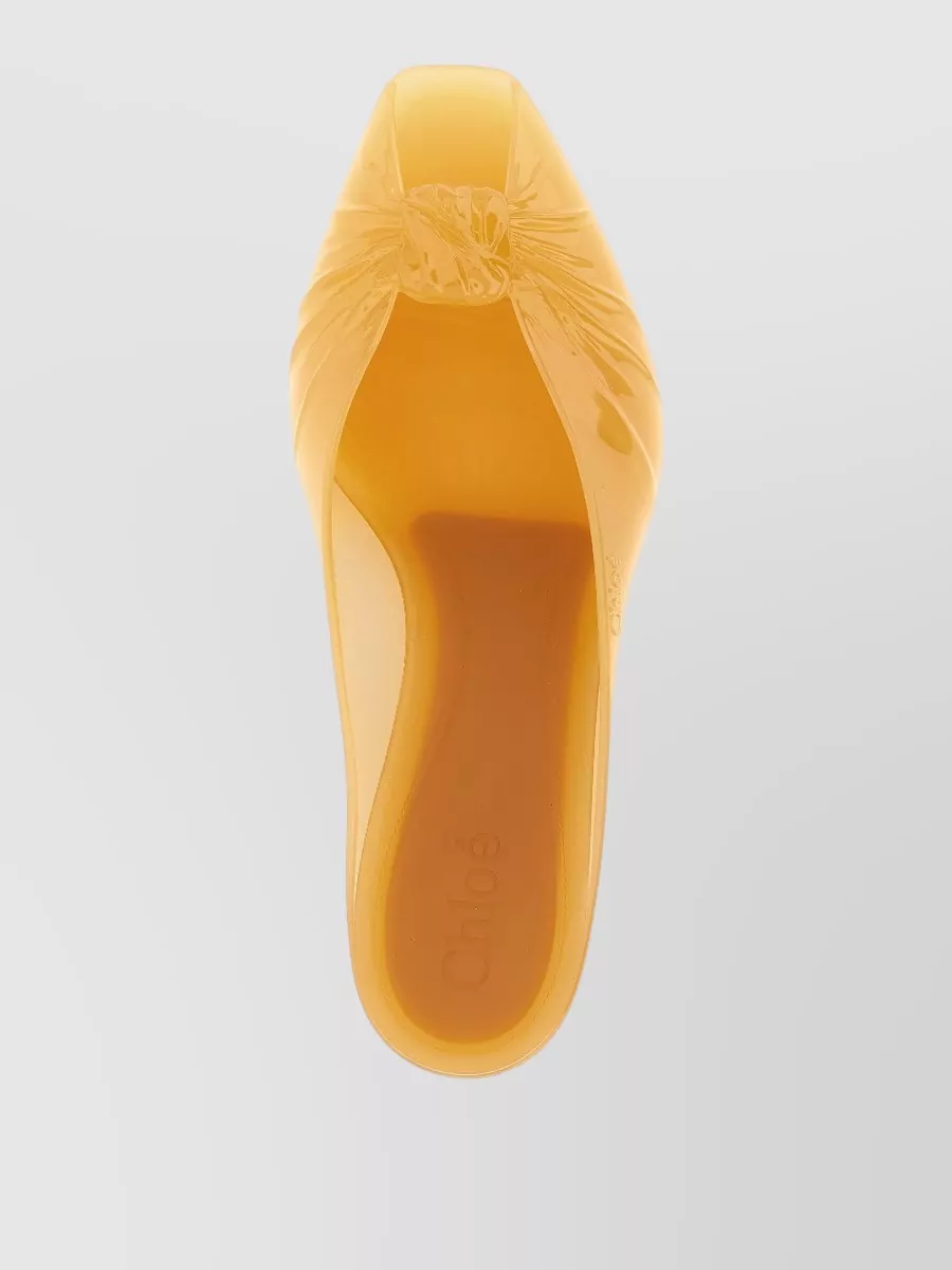 Chloé Jelly Open-Toe Mules