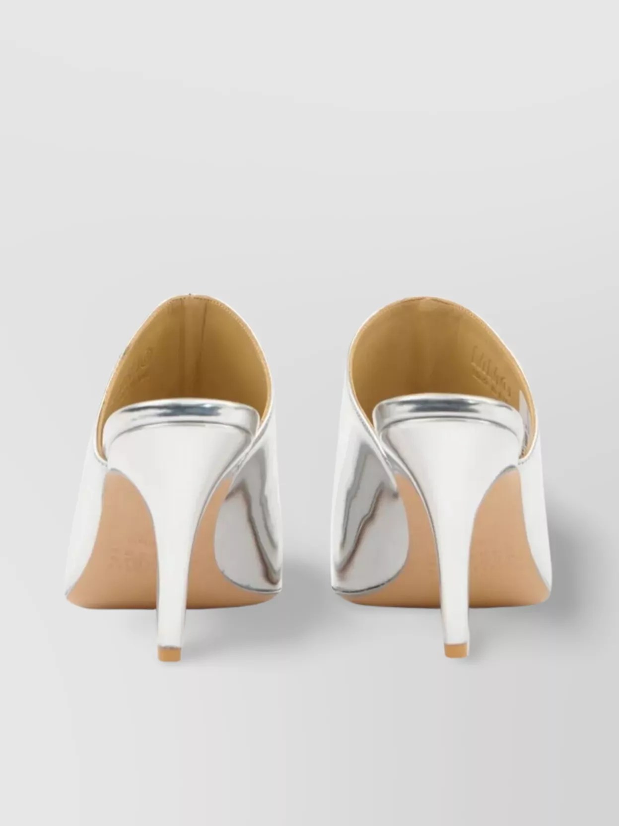 Mm6 Maison Margiela Metallic Open Toe Sandals