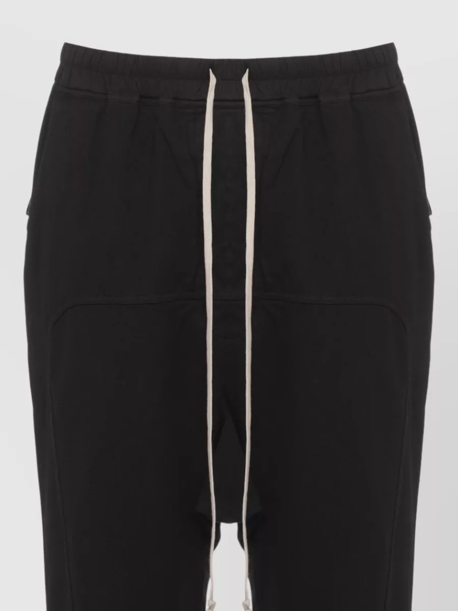 Rick Owens Drkshdw Cotton Straight-Leg Track Pants