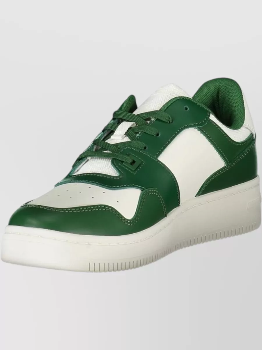 Tommy Hilfiger Leather Lace-Up Sneakers